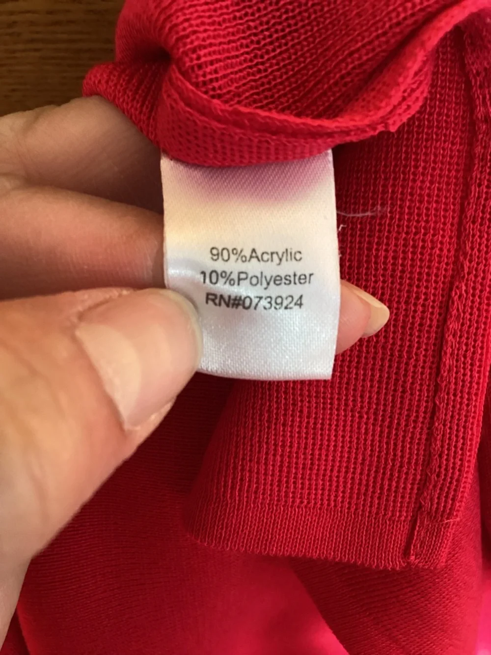 Ming Wang Red Sleeveless Knit Shell size large - Picture 7 of 11